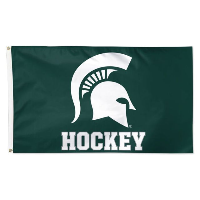 Michigan State Spartans HOCKEY Flag - Deluxe 3' X 5'