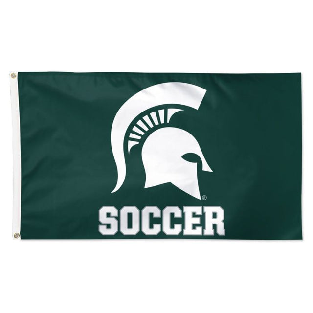 Michigan State Spartans SOCCER Flag - Deluxe 3' X 5'