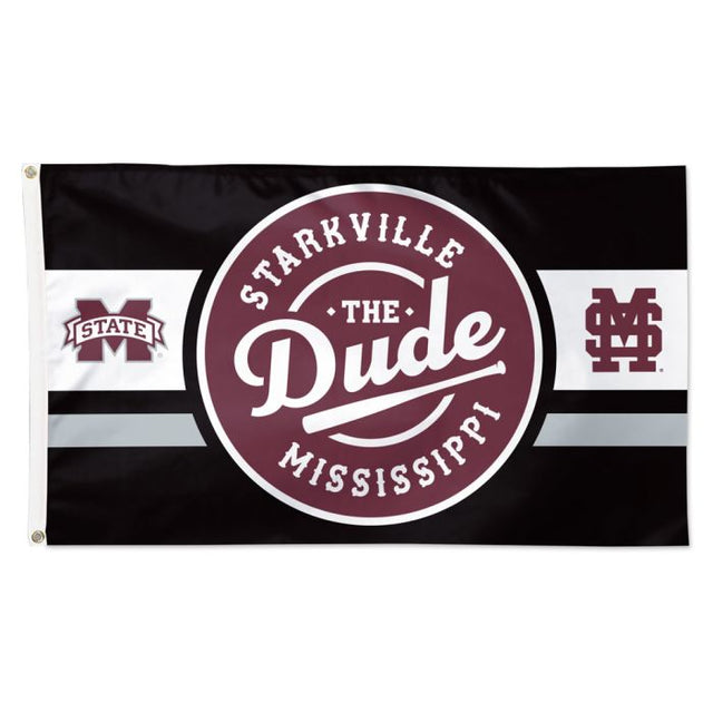 Mississippi State Bulldogs THE DUDE PROGRAM Flag - Deluxe 3' X 5'