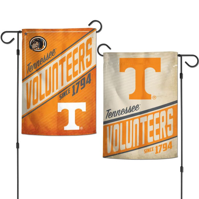 Tennessee Volunteers RETRO Garden Flags 2 sided 12.5" x 18"