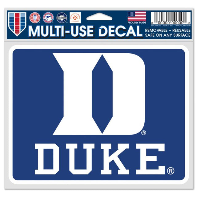 Duke Blue Devils Fan Decals 5" x 6"