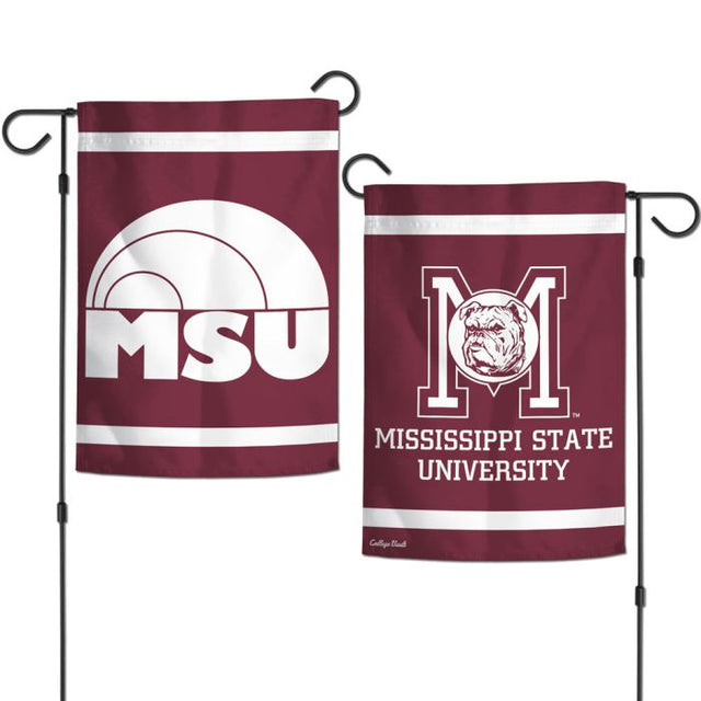 Mississippi State Bulldogs /College Vault Garden Flags 2 sided 12.5" x 18"