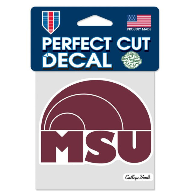 Mississippi State Bulldogs /College Vault MUSCADINE Perfect Cut Color Decal 4" x 4"