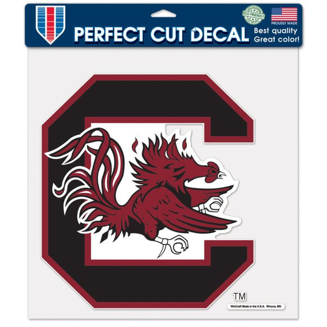 South Carolina Gamecocks Perfect Cut Color Decal 12" x 12"