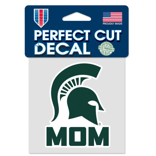 Michigan State Spartans MOM Perfect Cut Color Decal 4" x 4"