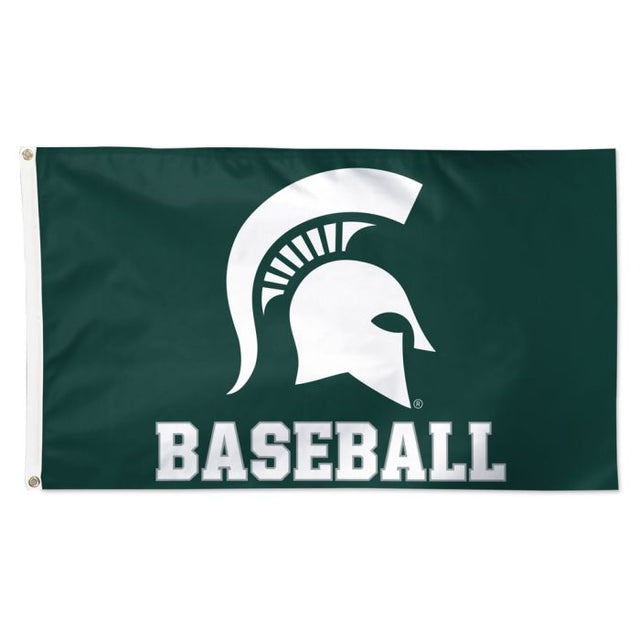 Michigan State Spartans BASEBALL Flag - Deluxe 3' X 5'