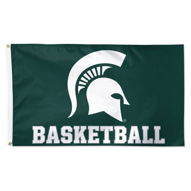 Michigan State Spartans BASKETBALL Flag - Deluxe 3' X 5'