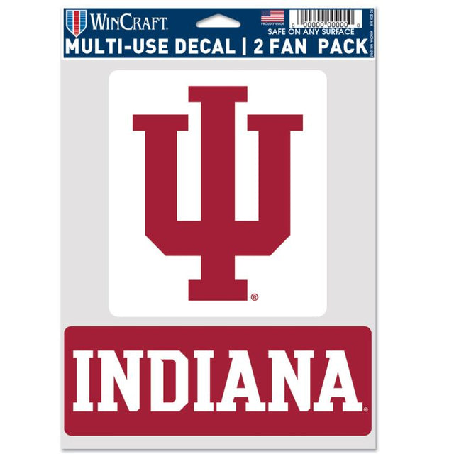 Indiana Hoosiers Multi Use 2 Fan Pack