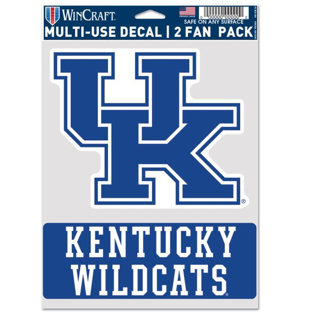 Paquete multiusos para 2 fanáticos de Kentucky Wildcats 2 PACK