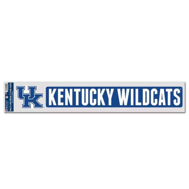 Kentucky Wildcats Fan Decals 3" x 17"