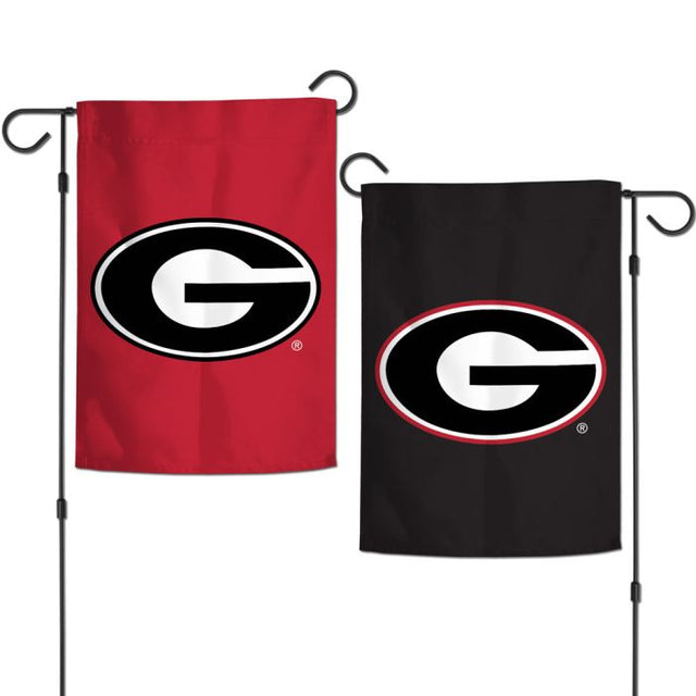 Georgia Bulldogs PRIMARY Garden Flags 2 sided 12.5" x 18"