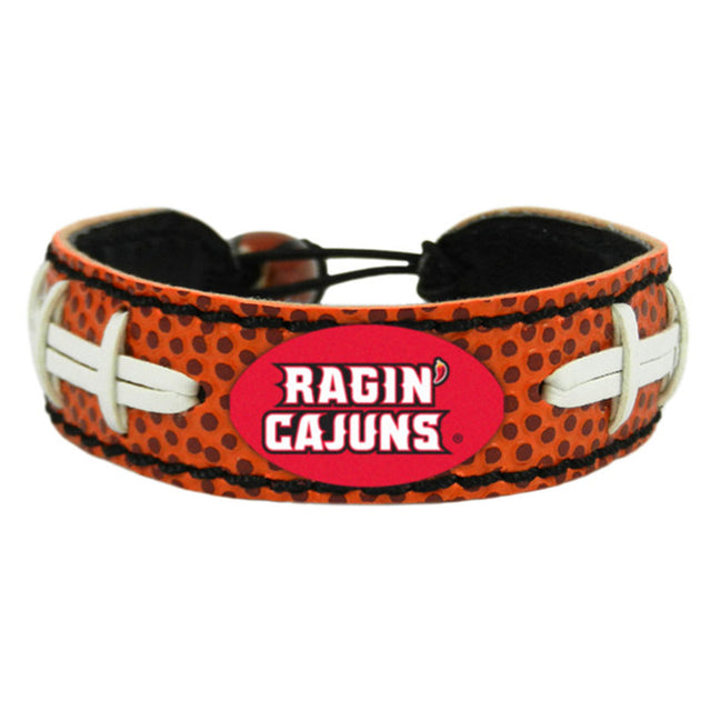 Pulsera clásica de fútbol de Louisiana Lafayette Ragin Cajuns CO