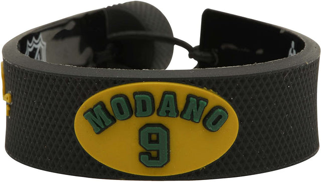 Pulsera de los Dallas Stars con el color del equipo y la camiseta de Mike Modano Design CO