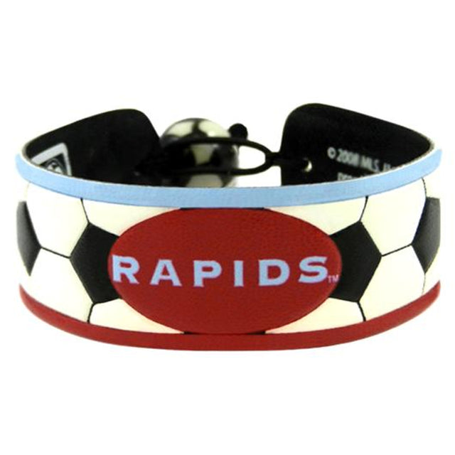 Pulsera clásica de fútbol de Colorado Rapids CO