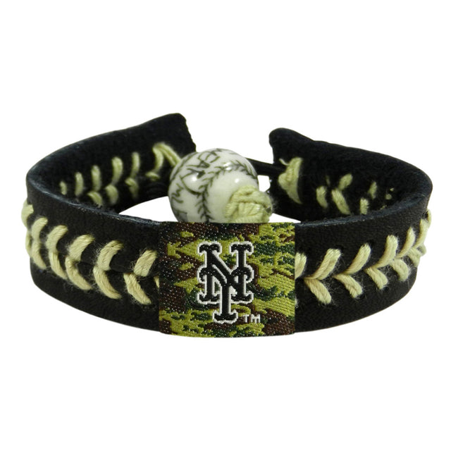 Pulsera de béisbol de camuflaje de los Mets de Nueva York