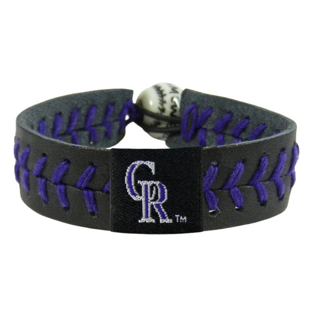 Colorado Rockies Bracelet Team Color Baseball CO