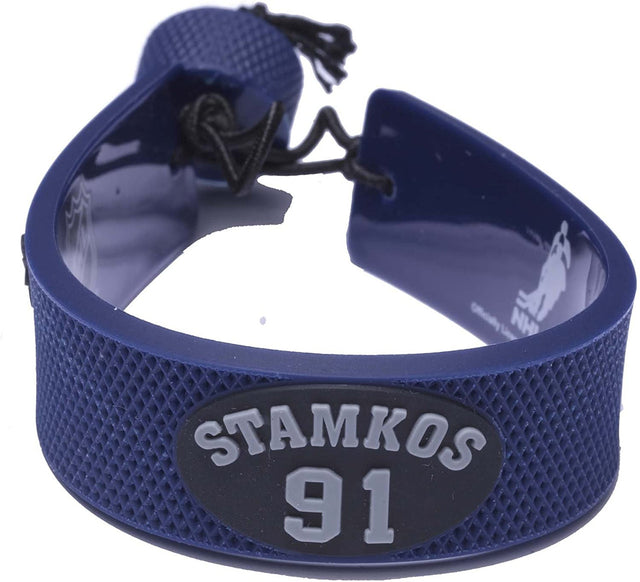 Pulsera de color del equipo Tampa Bay Lightning de Steven Stamkos Design CO