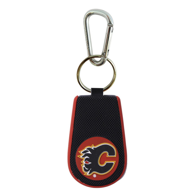 Llavero clásico de hockey de Calgary Flames CO