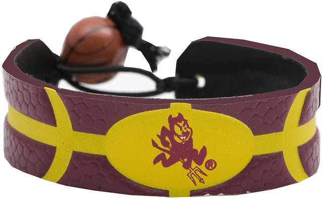 Pulsera de color del equipo de baloncesto de Arizona State Sun Devils