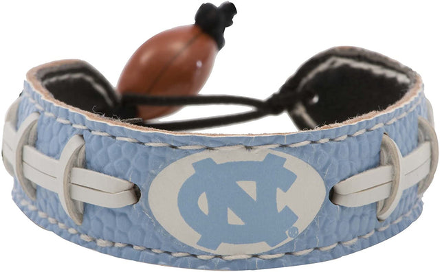 Pulsera de color del equipo de fútbol de North Carolina Tar Heels