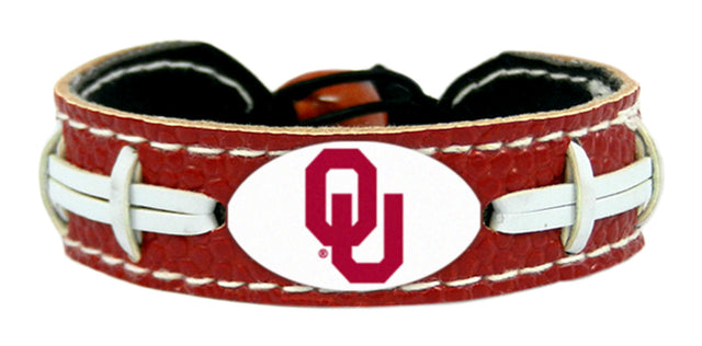 Pulsera de color del equipo de fútbol de Oklahoma Sooners CO