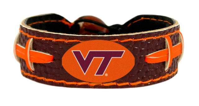 Pulsera de color del equipo de fútbol de Virginia Tech Hokies