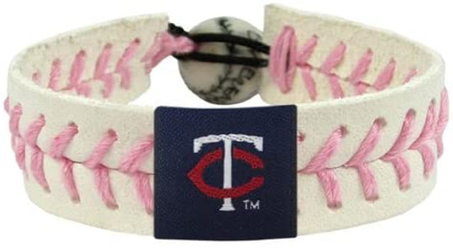 Pulsera de béisbol alternativa rosa de los Minnesota Twins CO