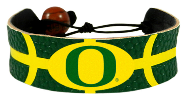 Pulsera de los Oregon Ducks Team Color Basketball CO