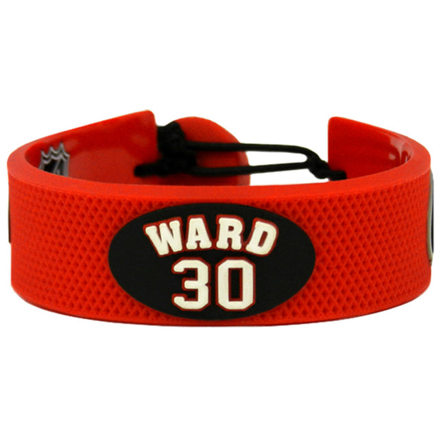 Pulsera Carolina Hurricanes Team Color Jersey Cam Ward Design CO