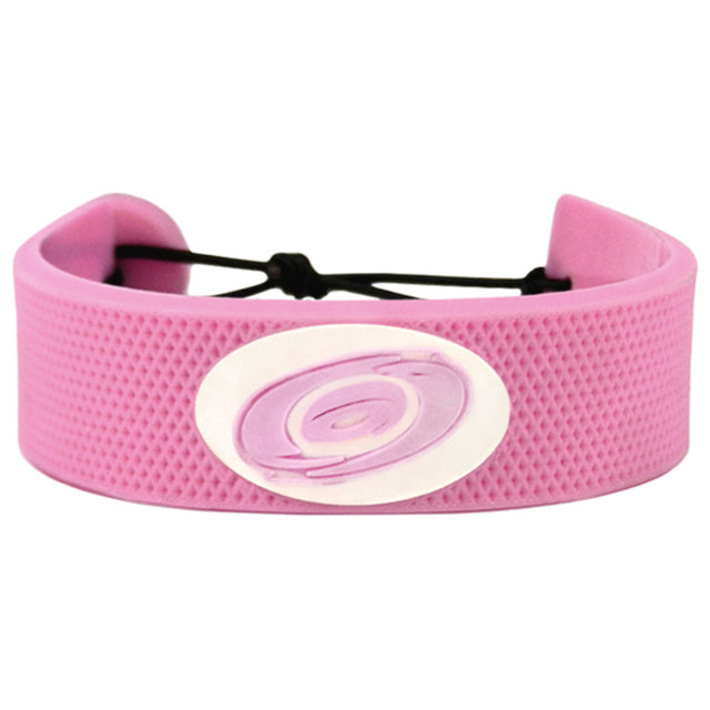 Pulsera Carolina Hurricanes rosa Hockey CO