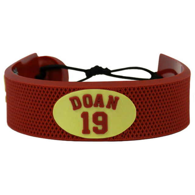 Pulsera de color del equipo de los Arizona Coyotes con diseño de Shane Doan