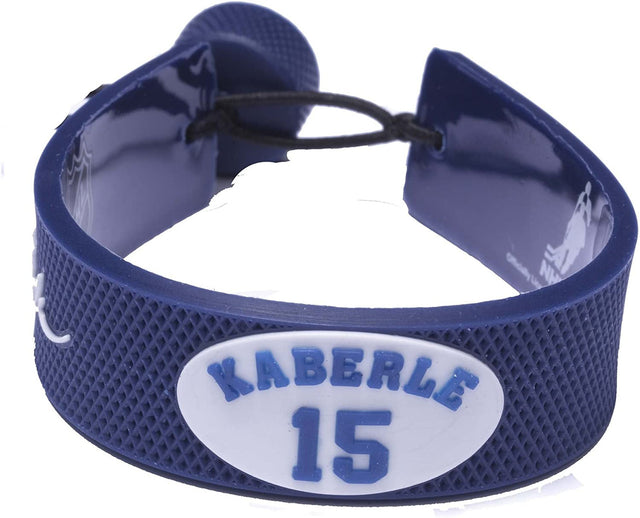 Pulsera de color del equipo de los Toronto Maple Leafs Jersey Tomas Kaberle Design CO