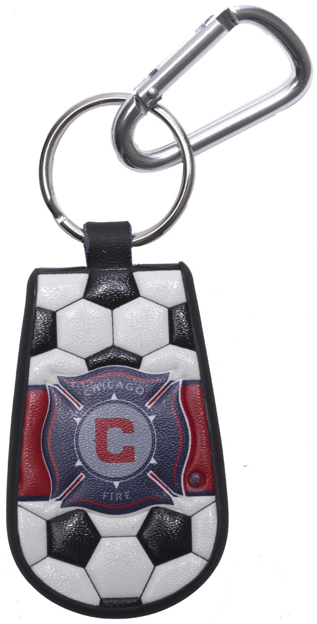 Llavero clásico de fútbol de Chicago Fire CO