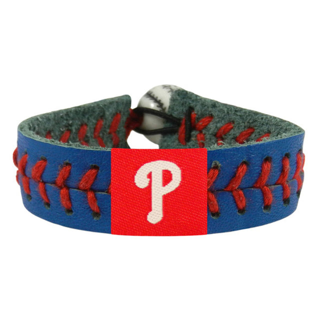 Pulsera de los Philadelphia Phillies con el color del equipo de béisbol CO