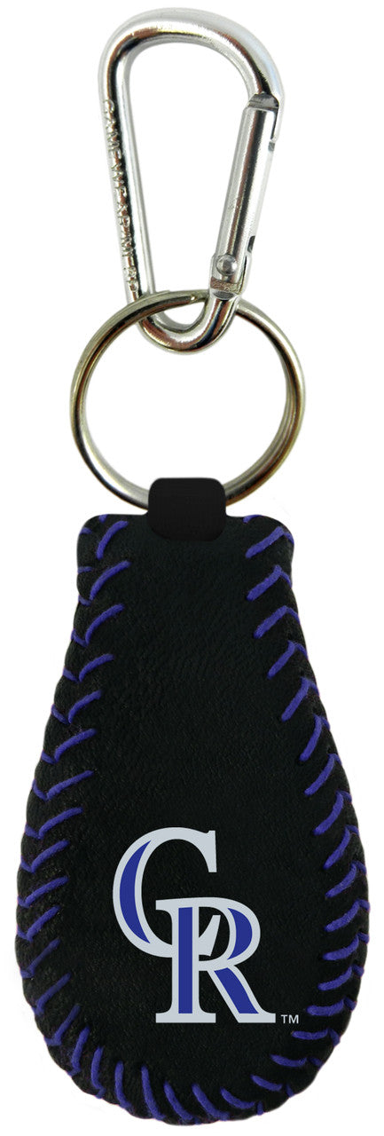 Colorado Rockies Keychain Team Color Baseball CO