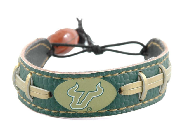 Pulsera de color del equipo de fútbol de South Florida Bulls CO