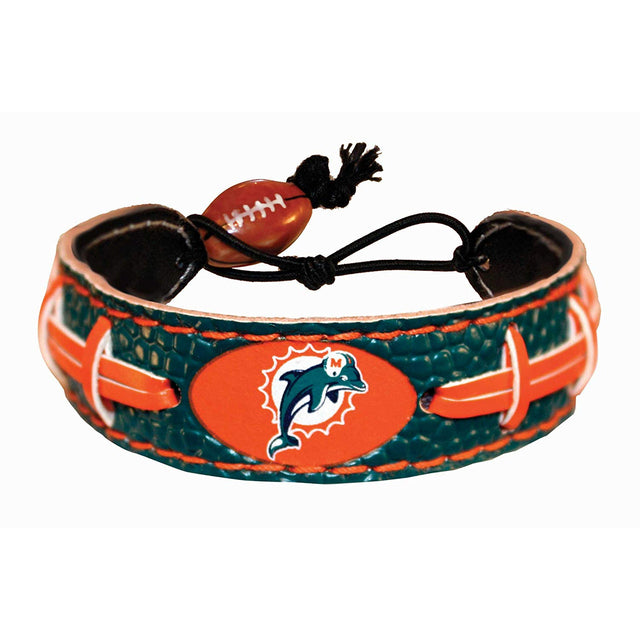 Pulsera de los Miami Dolphins Team Color Football CO