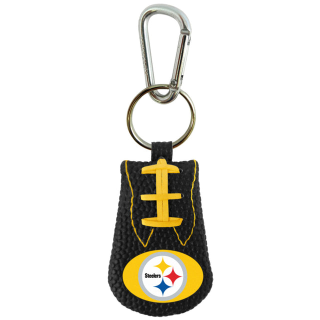 Llavero de los Pittsburgh Steelers con el color del equipo de fútbol americano