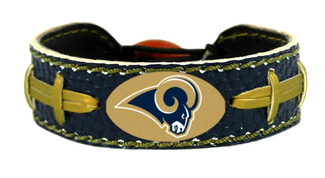 Los Angeles Rams Bracelet Team Color Vintage Throwback Football CO