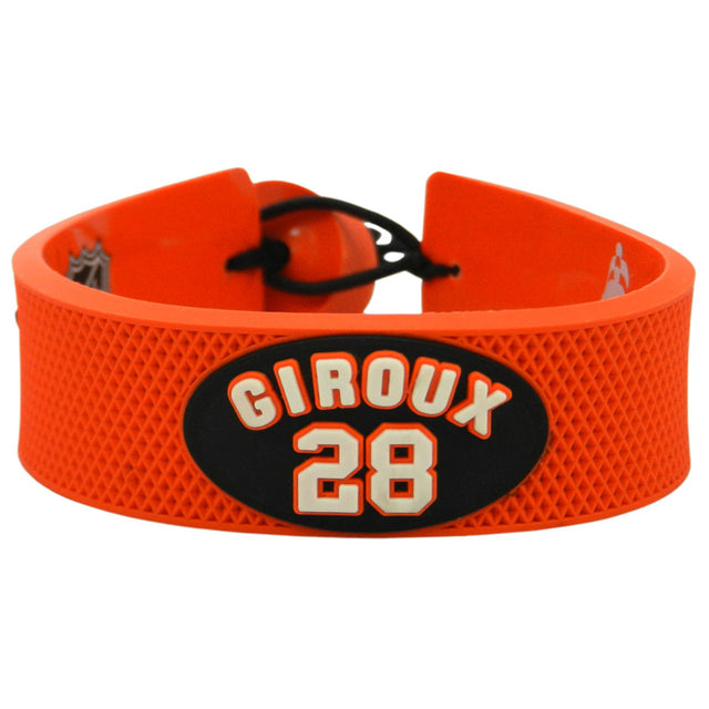 Pulsera de color del equipo de los Philadelphia Flyers de Claude Giroux Design CO