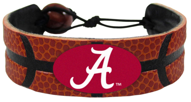 Pulsera Alabama Crimson Tide Baloncesto clásico Logotipo A Alternativo