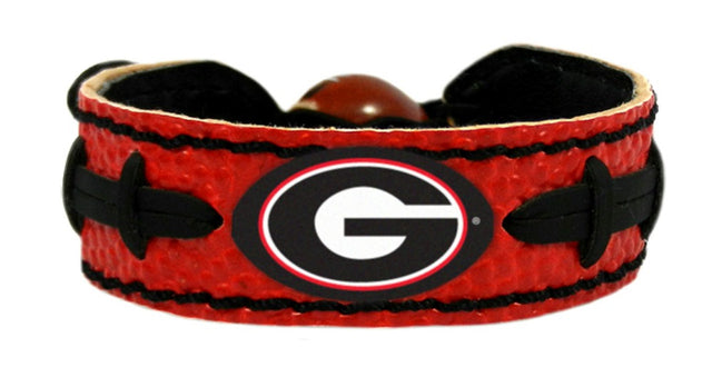 Pulsera clásica de fútbol Power G de Georgia Bulldogs