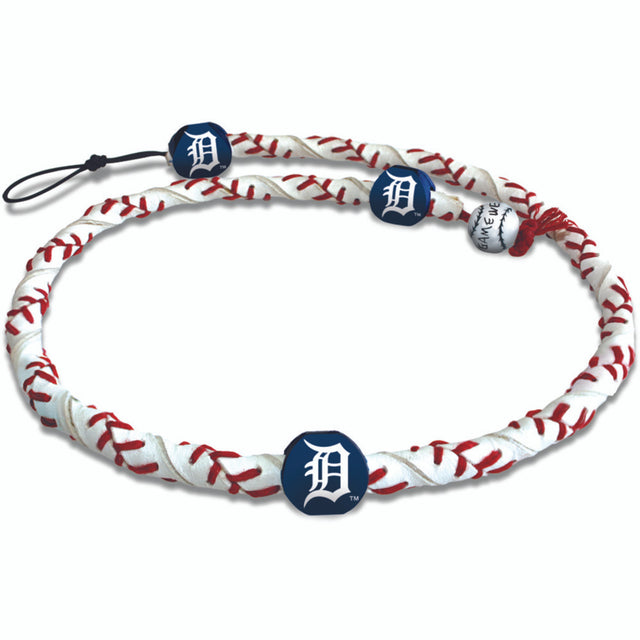 Collar de los Tigres de Detroit Cuerda congelada Béisbol CO