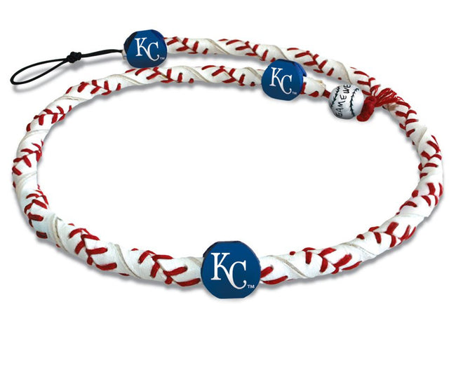 Collar de los Kansas City Royals con cuerda congelada de béisbol CO