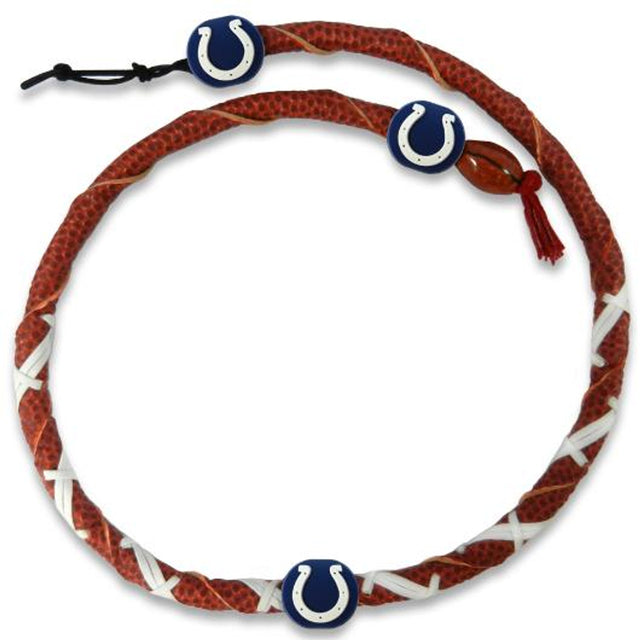 Collar de los Indianapolis Colts con espiral de fútbol CO