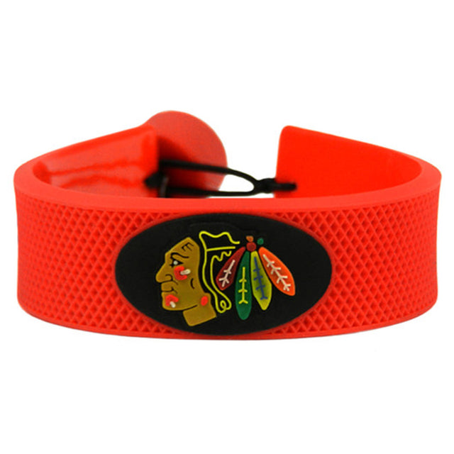 Pulsera de los Chicago Blackhawks Color del equipo Hockey CO