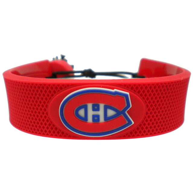 Pulsera de hockey sobre colores del equipo de los Montreal Canadiens