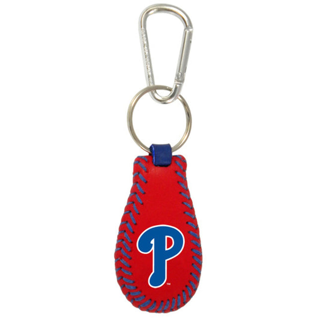 Llavero de los Philadelphia Phillies con el color del equipo de béisbol CO