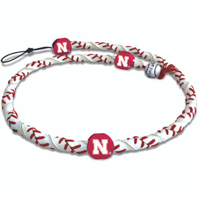 Nebraska Cornhuskers Necklace Frozen Rope Classic Baseball CO