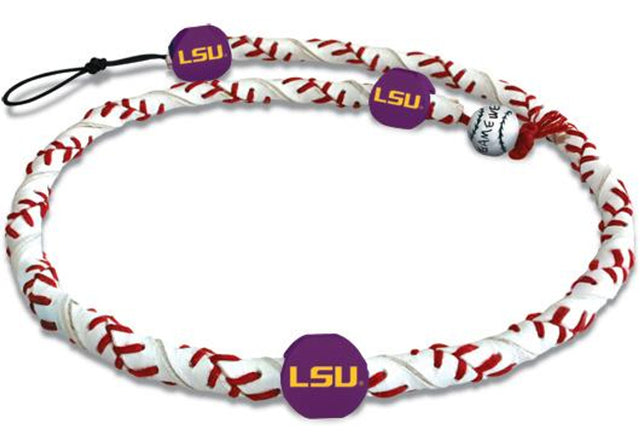 Collar de los Tigres de la LSU Cuerda congelada Béisbol clásico CO